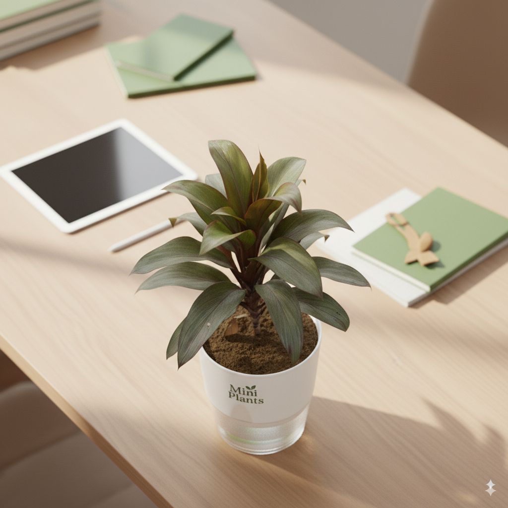 Dracaena Plant With Self Watering Pot - Image 3
